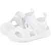 image:imageBMCiTYBM Baby Boy Girl Closed Toe Summer Toddler Sandals Lightweight Shoes Infant NonSlip First Walking Sneakers 6 9 12 18 24 Months 23 Years9white