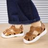 image:imageBMCiTYBM Baby Boy Girl Closed Toe Summer Toddler Sandals Lightweight Shoes Infant NonSlip First Walking Sneakers 6 9 12 18 24 Months 23 YearsAbrown