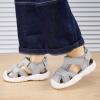 image:imageBMCiTYBM Baby Boy Girl Closed Toe Summer Toddler Sandals Lightweight Shoes Infant NonSlip First Walking Sneakers 6 9 12 18 24 Months 23 YearsAgrey