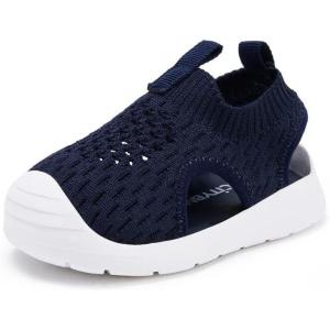 image:imageBMCiTYBM Baby Boy Girl Closed Toe Summer Toddler Sandals Lightweight Shoes Infant NonSlip First Walking Sneakers 6 9 12 18 24 Months 23 Years1navy