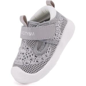 image:imageBMCiTYBM Baby Boy Girl Closed Toe Summer Toddler Sandals Lightweight Shoes Infant NonSlip First Walking Sneakers 6 9 12 18 24 Months 23 Years8grey