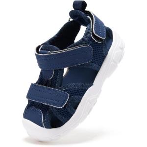 image:imageBMCiTYBM Baby Boy Girl Closed Toe Summer Toddler Sandals Lightweight Shoes Infant NonSlip First Walking Sneakers 6 9 12 18 24 Months 23 YearsAnavy