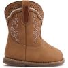 image:imageBMCiTYBM Baby Cowboy Cowgirl Boots Infant Western Boots Toddler Boys Girls Round Toe Riding Mid Calf Boots All Seasons for 6 9 12 18 24 MonthsA3brown