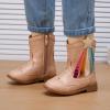 image:imageBMCiTYBM Toddler Cowboy Cowgirl Boots Boys Girls Western Round Toe Riding Mid Calf Booties for All SeasonsToddlerLittle KidBsandy
