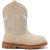 image:imageBMCiTYBM Toddler Cowboy Cowgirl Boots Boys Girls Western Round Toe Riding Mid Calf Booties for All SeasonsToddlerLittle KidCcamel