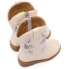 image:imageBMCiTYBM Toddler Cowboy Cowgirl Boots Boys Girls Western Round Toe Riding Mid Calf Booties for All SeasonsToddlerLittle KidCwhite