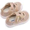 image:imageBMCiTYBM Baby Boy Girl Closed Toe Summer Sandals Lightweight Shoes Infant NonSlip First Walking Sneakers 6 9 12 18 24 MonthsFcamel