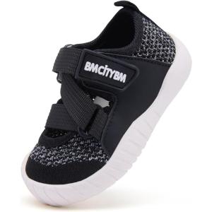 image:imageBMCiTYBM Baby Boy Girl Closed Toe Summer Sandals Lightweight Shoes Infant NonSlip First Walking Sneakers 6 9 12 18 24 MonthsFblack