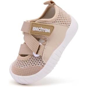 image:imageBMCiTYBM Baby Boy Girl Closed Toe Summer Sandals Lightweight Shoes Infant NonSlip First Walking Sneakers 6 9 12 18 24 MonthsFcamel