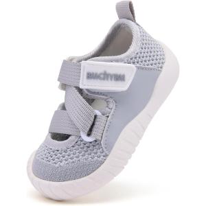 image:imageBMCiTYBM Baby Boy Girl Closed Toe Summer Sandals Lightweight Shoes Infant NonSlip First Walking Sneakers 6 9 12 18 24 MonthsFgrey