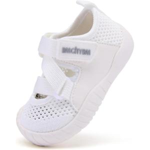 image:imageBMCiTYBM Baby Boy Girl Closed Toe Summer Sandals Lightweight Shoes Infant NonSlip First Walking Sneakers 6 9 12 18 24 MonthsFwhite