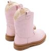 image:imageBMCiTYBM Toddler Cowboy Cowgirl Boots Girls Boys Western Round Toe Riding Mid Calf Booties for All SeasonsPink
