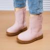 image:imageBMCiTYBM Toddler Cowboy Cowgirl Boots Girls Boys Western Round Toe Riding Mid Calf Booties for All SeasonsPink
