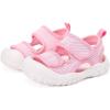 image:imageBMCiTYBM Baby Boy Girl Closed Toe Summer Toddler Sandals Lightweight Shoes Infant NonSlip First Walking Sneakers 6 9 12 18 24 Months 23 YearsCpink