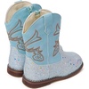 image:imageBMCiTYBM Toddler Cowboy Boots  Lightweight Western Cowgirl Boots for Boys Girls AntiSlip Soft Sole Walking Shoes with Side Zipper for Easy OnOff Classic Stitching for Costumes amp Outdoor PlayCblue