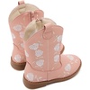 image:imageBMCiTYBM Toddler Girls Cowgirl Boots Little Kids Mid Calf Western Flower Cowboy Pointed Toe Riding Shoes All Season5pink
