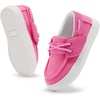 image:imageToddler Boys Girls Walking Shoes High Top Tennis Canvas SneakersInfantToddlerYhot Pink