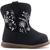 image:imageBMCiTYBM Baby Cowboy Cowgirl Boots Infant Western Shoes Boys Girls Round Toe Boots All Seasons 624 MonthsCblack