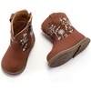 image:imageBMCiTYBM Baby Cowboy Cowgirl Boots Infant Western Shoes Boys Girls Round Toe Boots All Seasons 624 MonthsCbrown