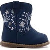 image:imageBMCiTYBM Baby Cowboy Cowgirl Boots Infant Western Shoes Boys Girls Round Toe Boots All Seasons 624 MonthsCnavy