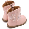 image:imageBMCiTYBM Baby Cowboy Cowgirl Boots Infant Western Shoes Boys Girls Round Toe Boots All Seasons 624 MonthsCpink