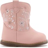 image:imageBMCiTYBM Baby Cowboy Cowgirl Boots Infant Western Shoes Boys Girls Round Toe Boots All Seasons 624 MonthsCpink