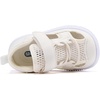 image:imageBMCiTYBM Baby Boys Girls Sandals NonSlip Lightweight Summer Shoes for First Walkers Breathable Mesh amp Easy SlipOn for ToddlersAwhite