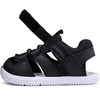 image:imageBMCiTYBM Baby Boys Girls Sandals NonSlip Lightweight Summer Shoes for First Walkers Breathable Mesh amp Easy SlipOn for ToddlersBblack