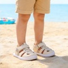 image:imageBMCiTYBM Baby Boys Girls Sandals NonSlip Lightweight Summer Shoes for First Walkers Breathable Mesh amp Easy SlipOn for ToddlersBkhaki
