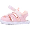 image:imageBMCiTYBM Baby Boys Girls Sandals NonSlip Lightweight Summer Shoes for First Walkers Breathable Mesh amp Easy SlipOn for ToddlersBpink