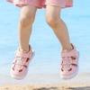 image:imageBMCiTYBM Baby Boys Girls Sandals NonSlip Lightweight Summer Shoes for First Walkers Breathable Mesh amp Easy SlipOn for ToddlersBpink