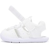 image:imageBMCiTYBM Baby Boys Girls Sandals NonSlip Lightweight Summer Shoes for First Walkers Breathable Mesh amp Easy SlipOn for ToddlersBwhite