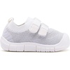 image:imageBMCiTYBM Baby Walking Shoes Infant Boys Girls Slip On Tennis Sneakers Lightweight Barefoot Sock Shoes Outdoor Indoor NonSlip Sneakers for Toddler 6 9 12 18 24 MonthsCwhite