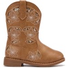 image:imageBMCiTYBM Girls Cowgirl Boots UnisexChild Mid Calf Toddler Cowboy Boots Little Kids Western Boots Round Toe All Seasons ShoesBcamel