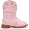 image:imageBMCiTYBM Girls Cowgirl Boots UnisexChild Mid Calf Toddler Cowboy Boots Little Kids Western Boots Round Toe All Seasons ShoesBpink