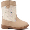 image:imageBMCiTYBM Girls Cowgirl Boots UnisexChild Mid Calf Toddler Cowboy Boots Little Kids Western Boots Round Toe All Seasons ShoesCcamel