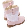 image:imageBMCiTYBM Girls Cowgirl Boots UnisexChild Mid Calf Toddler Cowboy Boots Little Kids Western Boots Round Toe All Seasons ShoesCpink