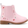 image:imageBMCiTYBM Toddler Girls Boots Fashion Dress Booties Side Zipper Ankle Boots for All SeasonsApink