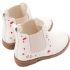 image:imageBMCiTYBM Toddler Girls Boots Fashion Dress Booties Side Zipper Ankle Boots for All SeasonsAwhite