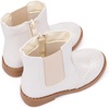 image:imageBMCiTYBM Toddler Girls Boots Fashion Dress Booties Side Zipper Ankle Boots for All SeasonsBwhite