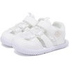 image:imageBMCiTYBM Baby Boys Girls Sandals NonSlip Lightweight Summer Shoes for First Walkers Breathable Mesh amp Easy SlipOn for ToddlersBwhite