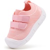 image:imageBMCiTYBM Baby Walking Shoes Infant Boys Girls Slip On Tennis Sneakers Lightweight Barefoot Sock Shoes Outdoor Indoor NonSlip Sneakers for Toddler 6 9 12 18 24 MonthsCpink