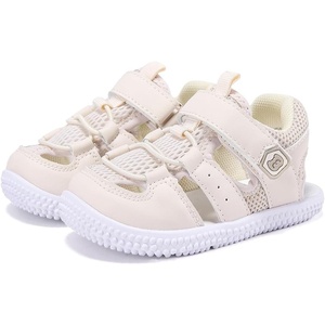 image:imageBMCiTYBM Baby Boys Girls Sandals NonSlip Lightweight Summer Shoes for First Walkers Breathable Mesh amp Easy SlipOn for ToddlersBkhaki