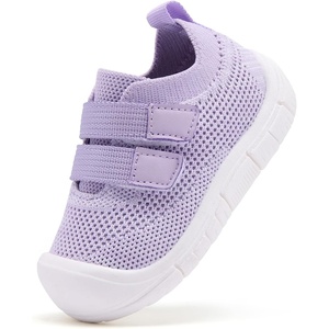 image:imageBMCiTYBM Baby Walking Shoes Infant Boys Girls Slip On Tennis Sneakers Lightweight Barefoot Sock Shoes Outdoor Indoor NonSlip Sneakers for Toddler 6 9 12 18 24 MonthsCpurple
