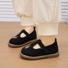 image:imageBMCiTYBM Baby Girl Mary Jane Shoes Infant Formal Dress Flats Party School Shoes for All Seasons 6 9 12 18 24 MonthsAblack