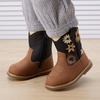image:imageBMCiTYBM Baby Cowboy Cowgirl Boots Infant Girl Western Shoes All SeasonsAblackBrown