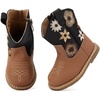 image:imageBMCiTYBM Baby Cowboy Cowgirl Boots Infant Girl Western Shoes All SeasonsAblackBrown