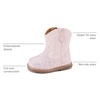 image:imageBMCiTYBM Baby Cowboy Cowgirl Boots Infant Girl Western Shoes All SeasonsGlitterpink