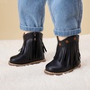 image:imageBMCiTYBM Baby Cowboy Cowgirl Boots Infant Girl Western Shoes All SeasonsTasselsblack