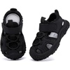 image:imageBMCiTYBM Baby Boy Girl Closed Toe Summer Toddler Sandals Lightweight Shoes Infant NonSlip First Walking Sneakers 6 9 12 18 24 Months 23 Years11black